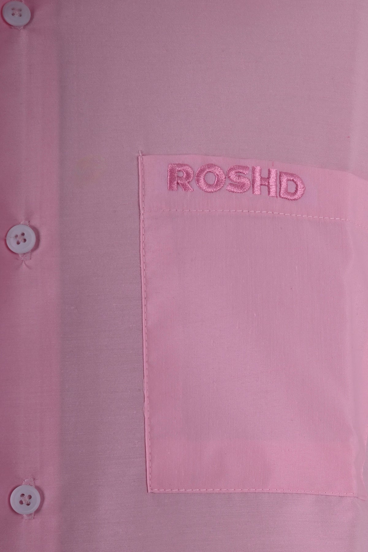 Short Sleeve Pink Basic Shirt